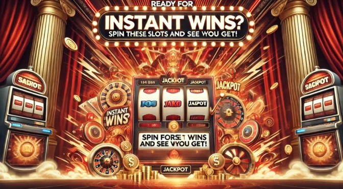 Ready for Instant Wins? Spin These Slots and See What You Get!