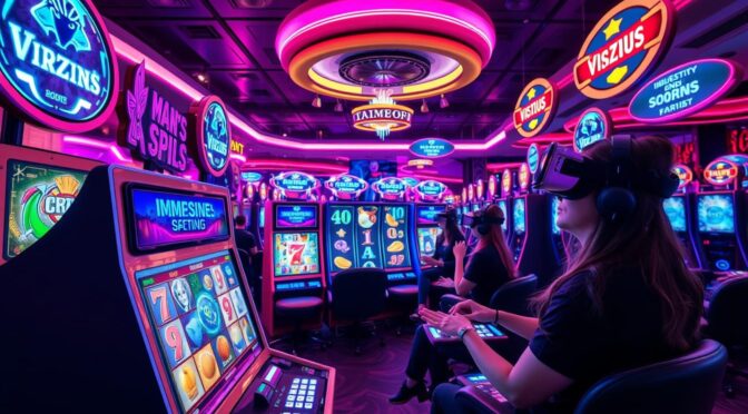 Explore How VR is Redefining the Future of Online Slots