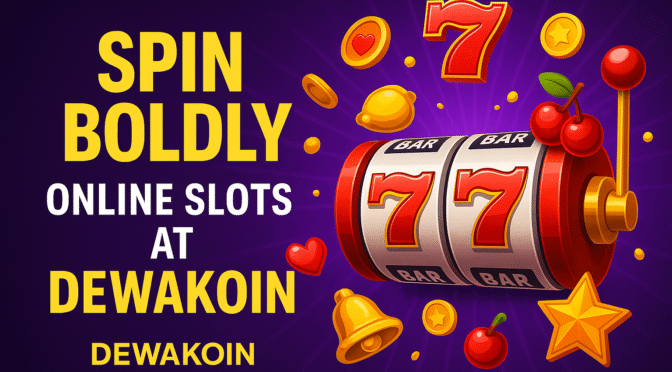 Spin Boldly: Online Slots at Dewakoin