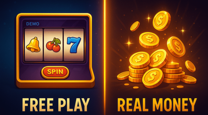 Free Play vs. Real Money: How Players Choose Their Slot Strategy