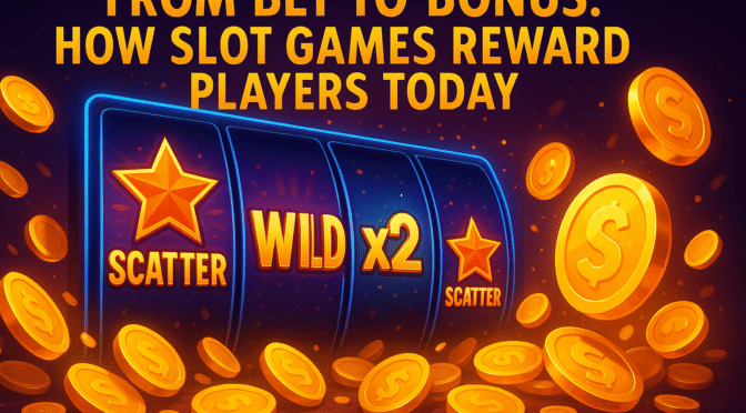 From Bet to Bonus: How Slot Games Reward Players Today